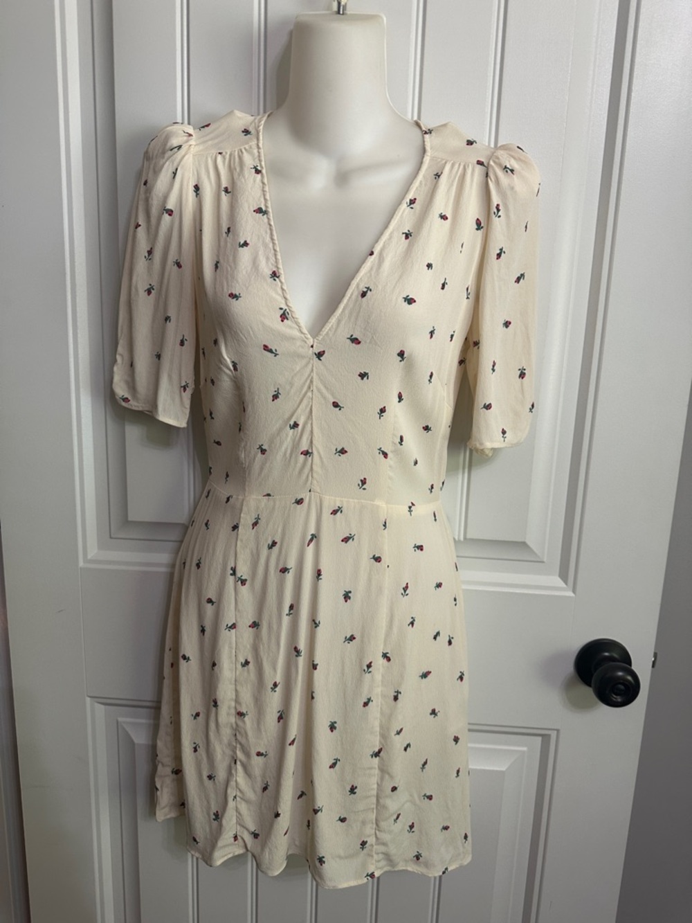 Reformation Rosebud Babydoll Dress 6